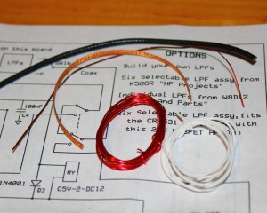 Coil Wires K5BCQ HF Amplifier Kit