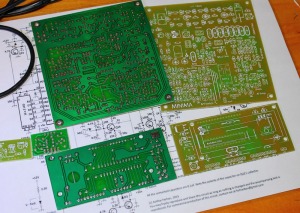Minima PCBs from Sandeep, VU3SXT