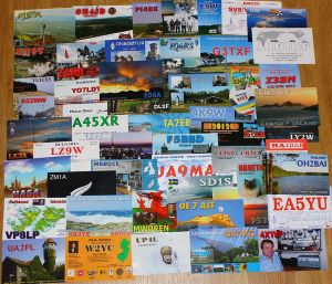 50 DXCC QSL Collection